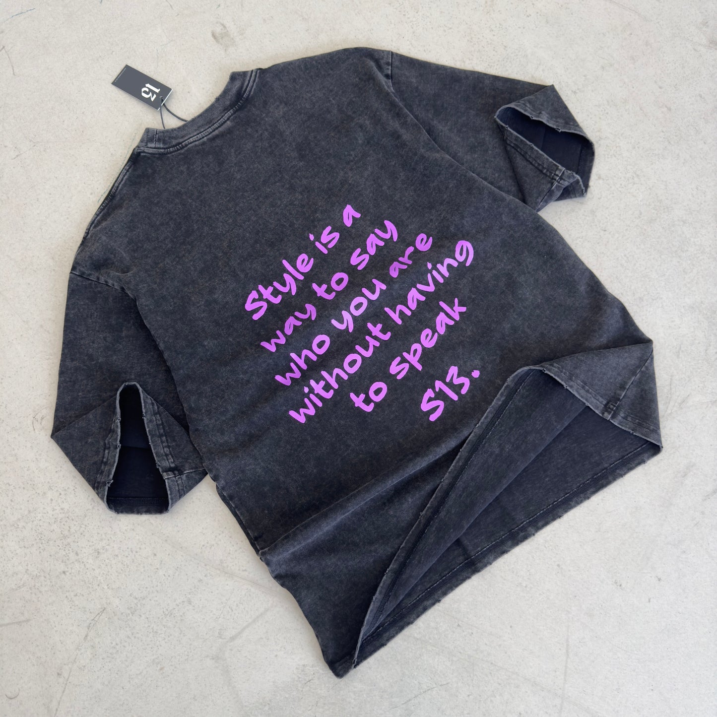 S13. Fluorescent Violet T-shirt