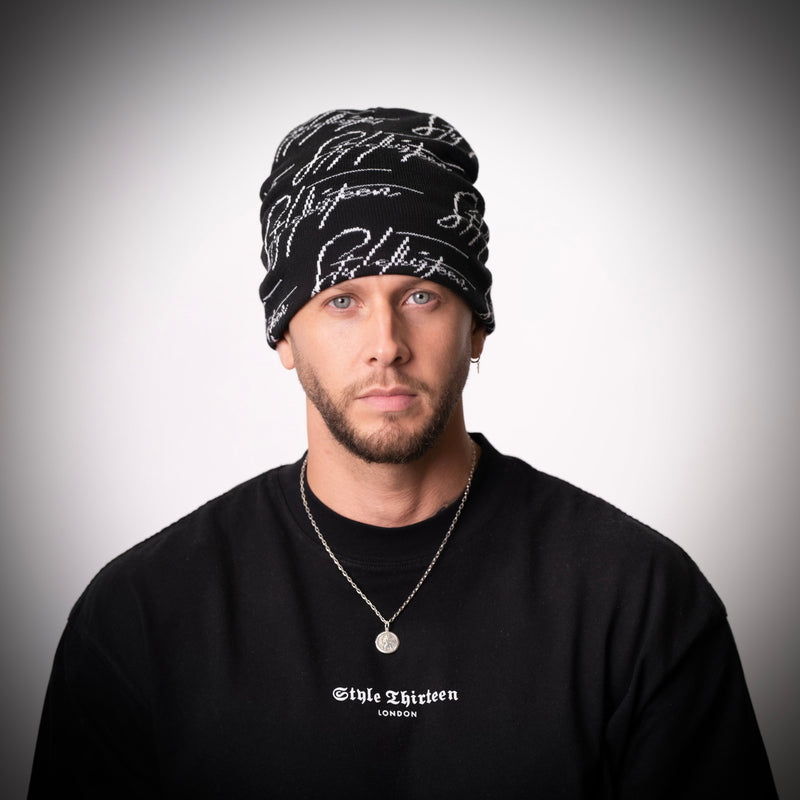 The Autograph Beanie - Black