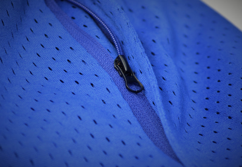 Signature logo mesh shorts - Cobalt blue 