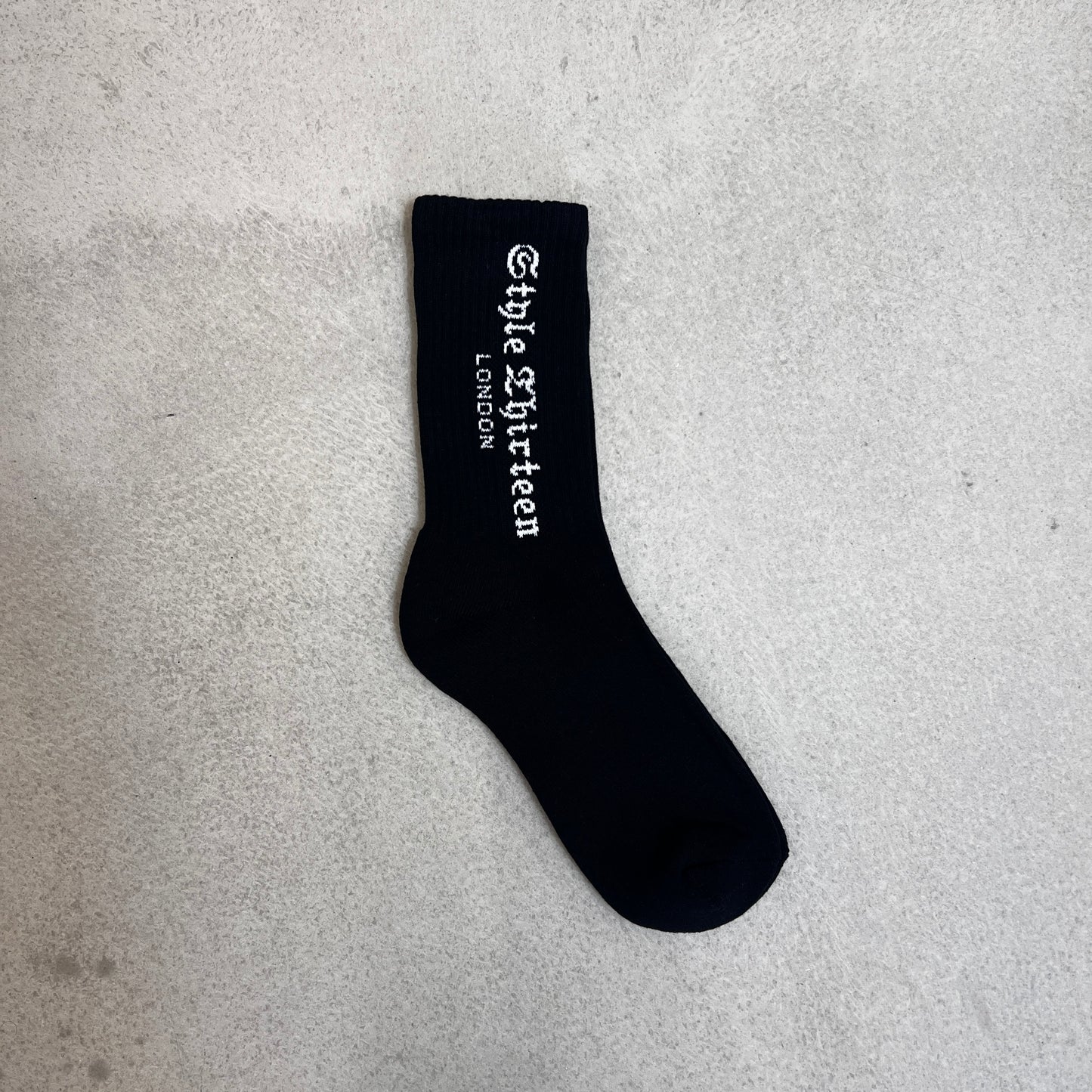 Signature logo socks - Black