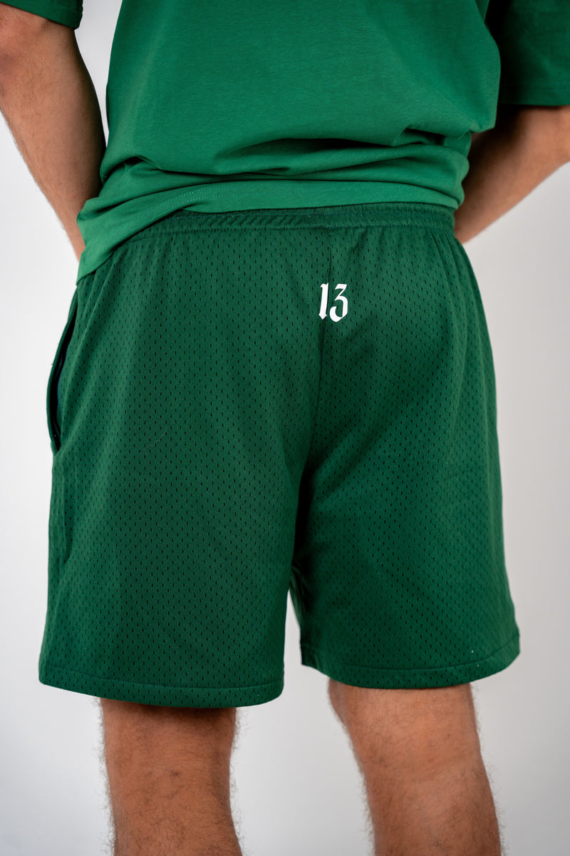  mesh shorts - Racing green 