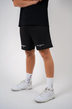 Signature logo mesh shorts - Jet black – Style Thirteen